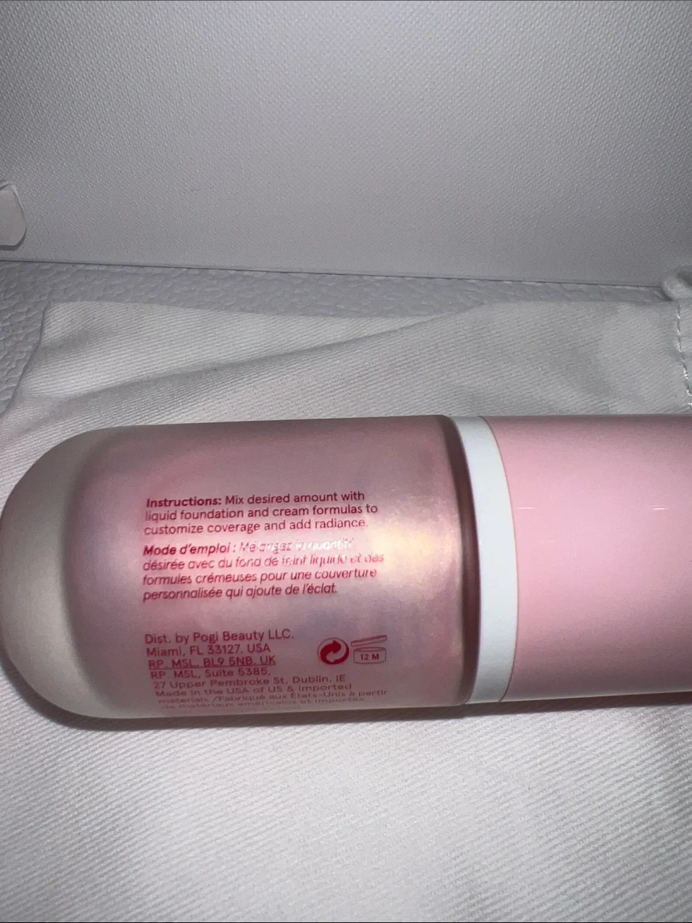 ONE/SIZE B12 Base Thinner Vitamin Pearl Serum